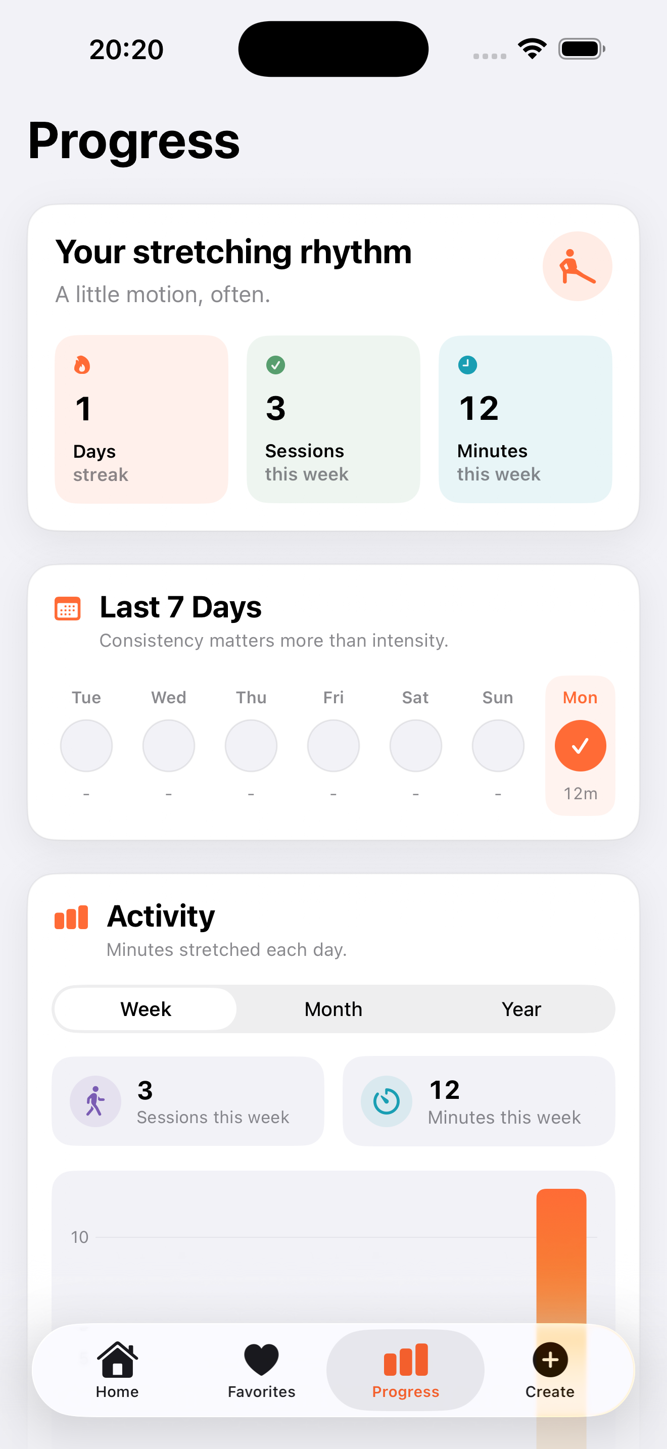FlexDay Progress Tracking