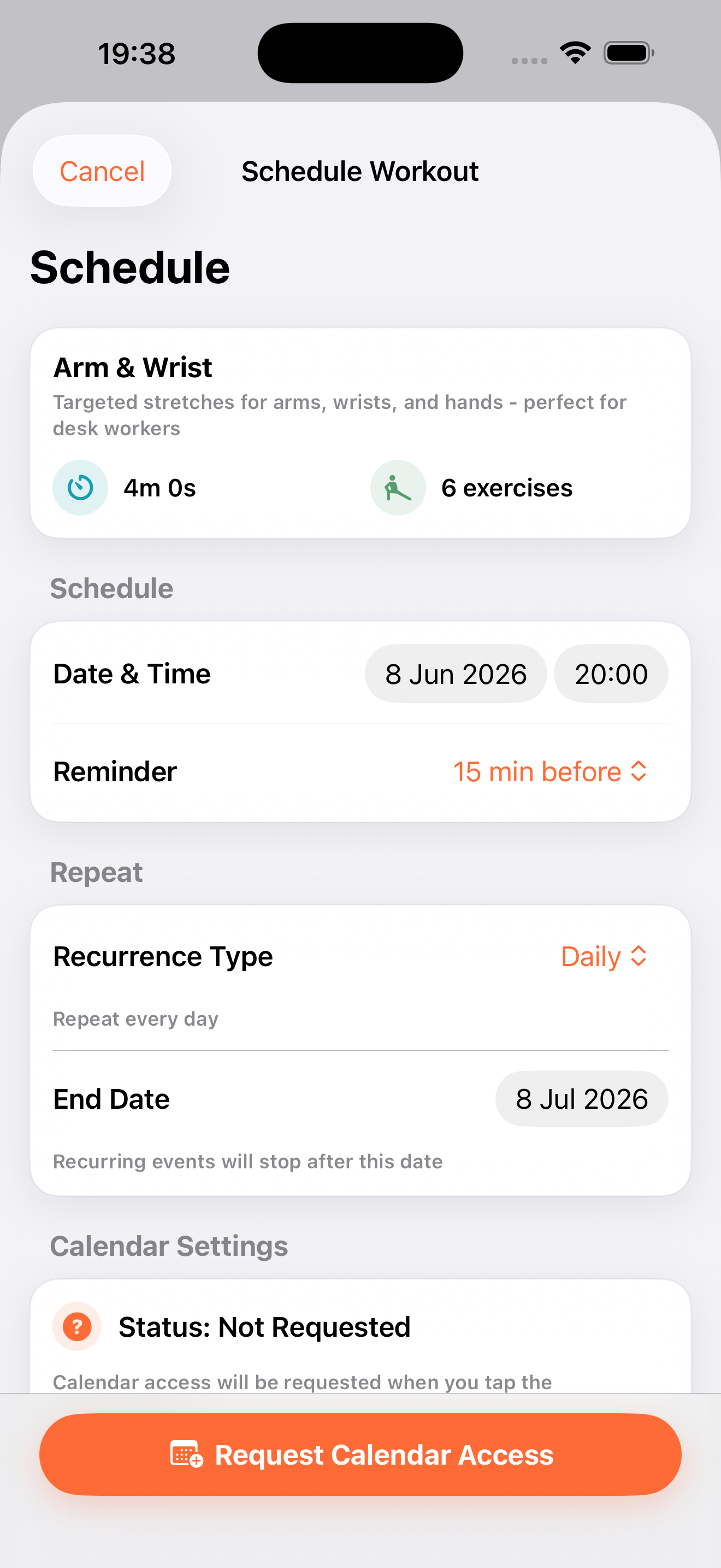 FlexDay Calendar Schedule