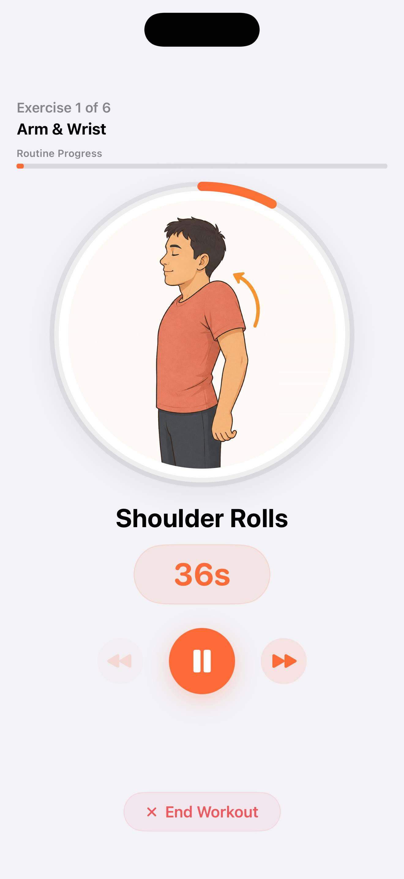 FlexDay Workout Session